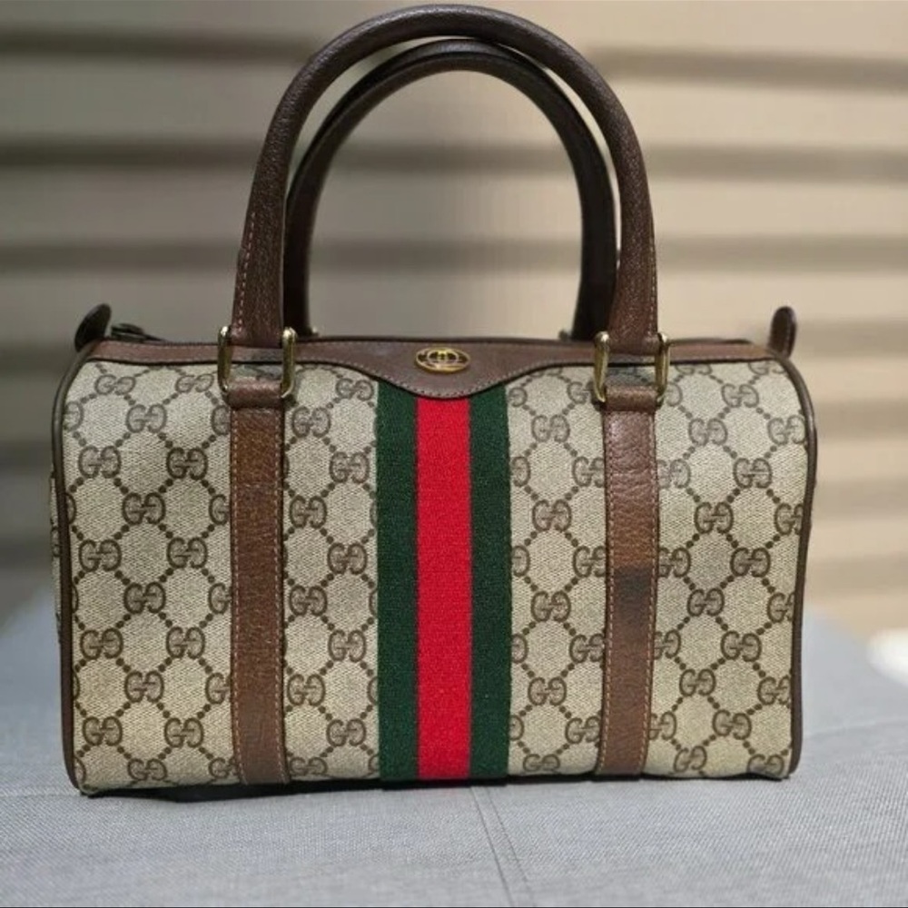 Gucci sherry line Boston bag
